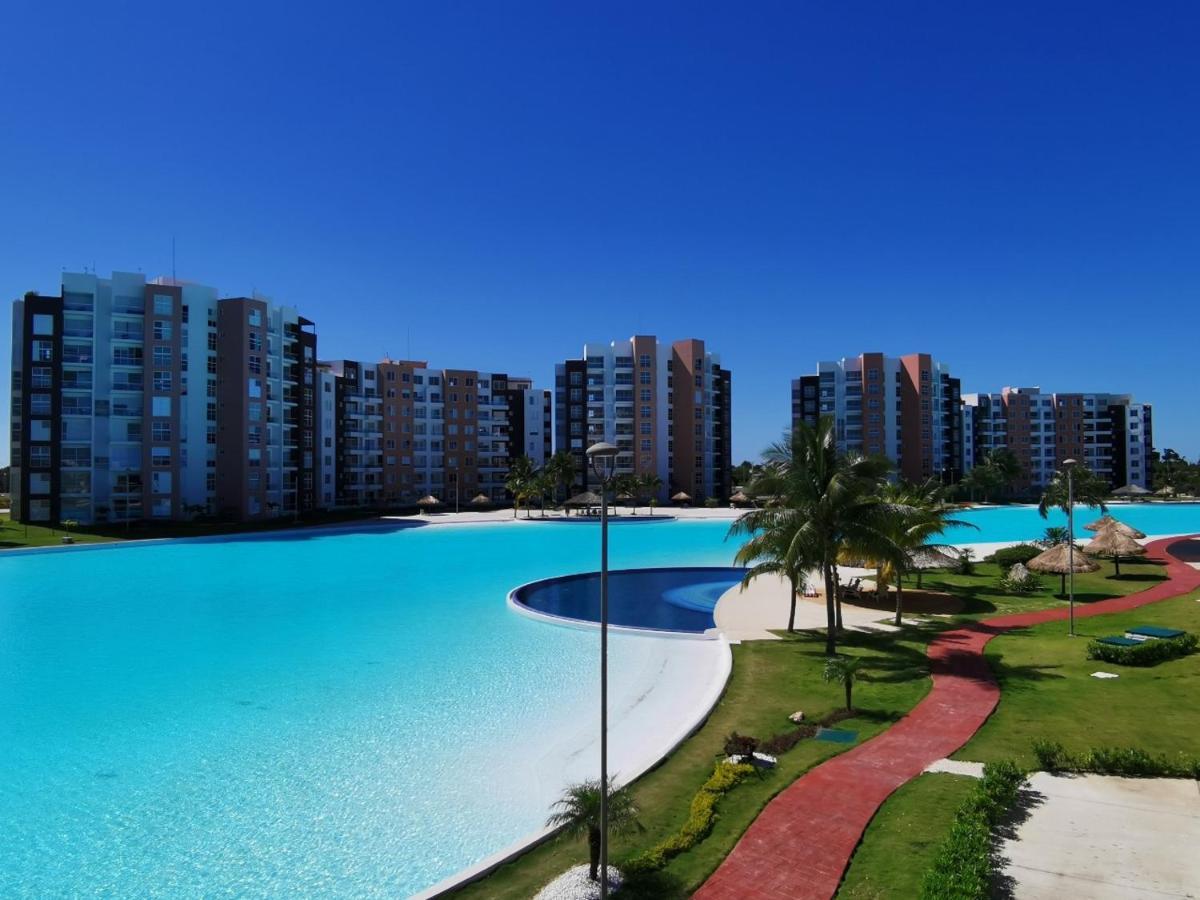 Hermoso Departamento En Dreams Lagoons カンクン エクステリア 写真